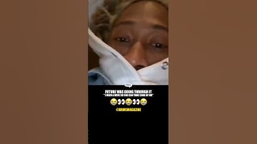 Future Was Going Thru It… 😭👀💯 #Future #HipHop #Rap