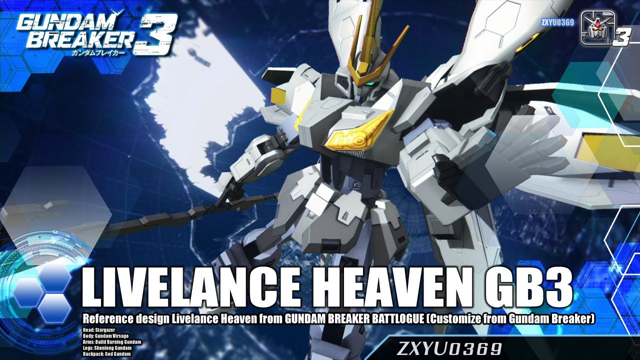 [PS4] Gundam Breaker 3 : Livelance Heaven TYPE.GB3