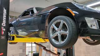 Saturn Sky Redline / Pontiac Solstice GXP Driveshaft / Transmission Removal