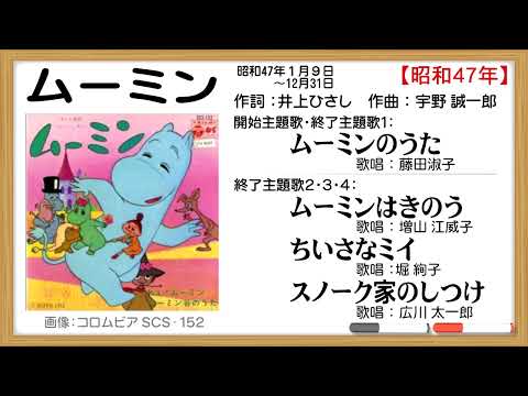 レコード ムーミン ムーミンのうた スノーク家のしつけ ちいさなミイ