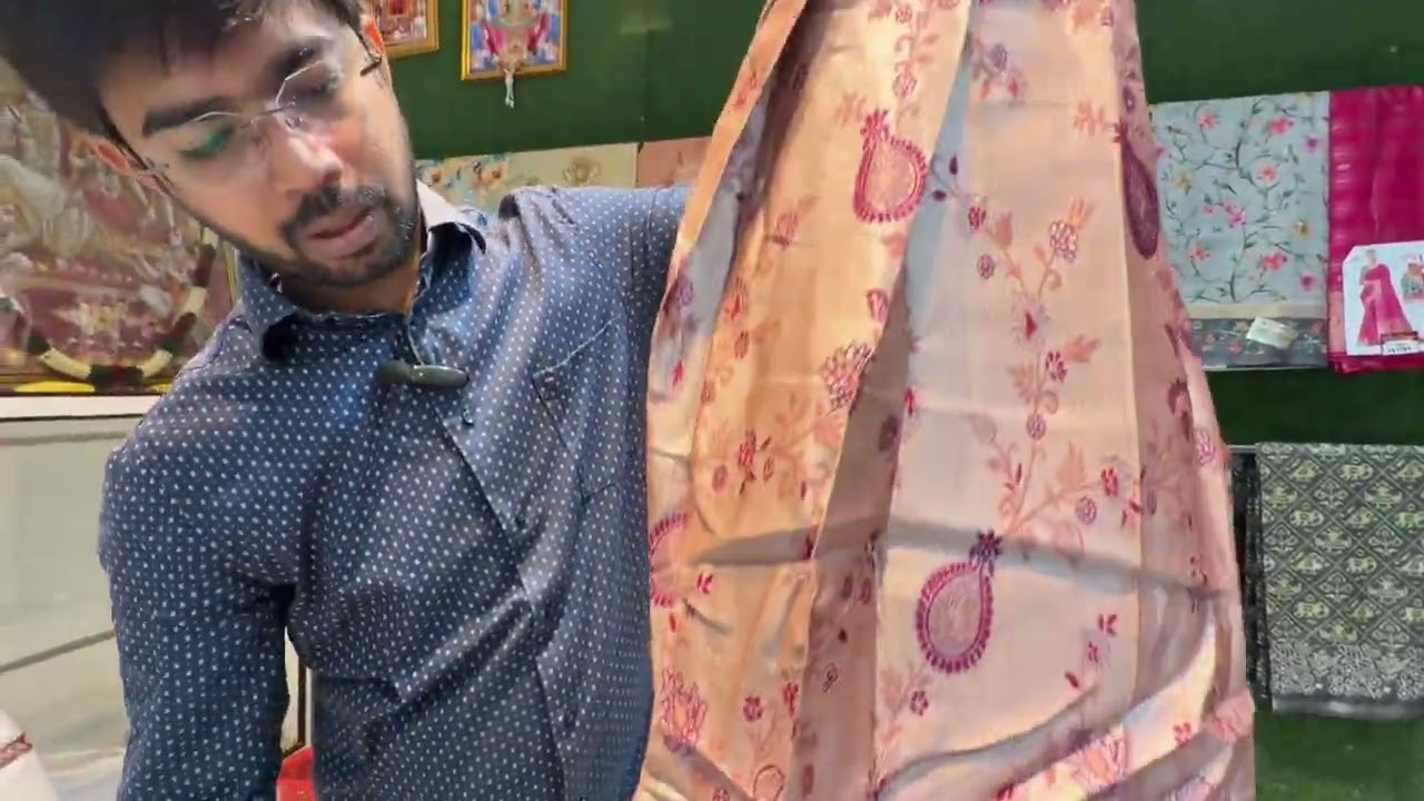 Designer Lehengas in pattu, Banaras and work! 