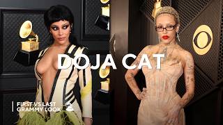 Doja Cats Grammys Style Evolution From 2021 To 2024 First Vs Last Grammy Look