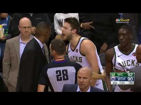 Matthew Dellavedova vs Bradley Beal Fight! Matthew Dellavedova EJECTED!!
