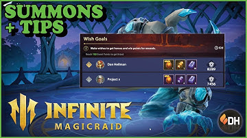 Lots of SUMMONS + More beginner tips! || Infinite MagicRaid
