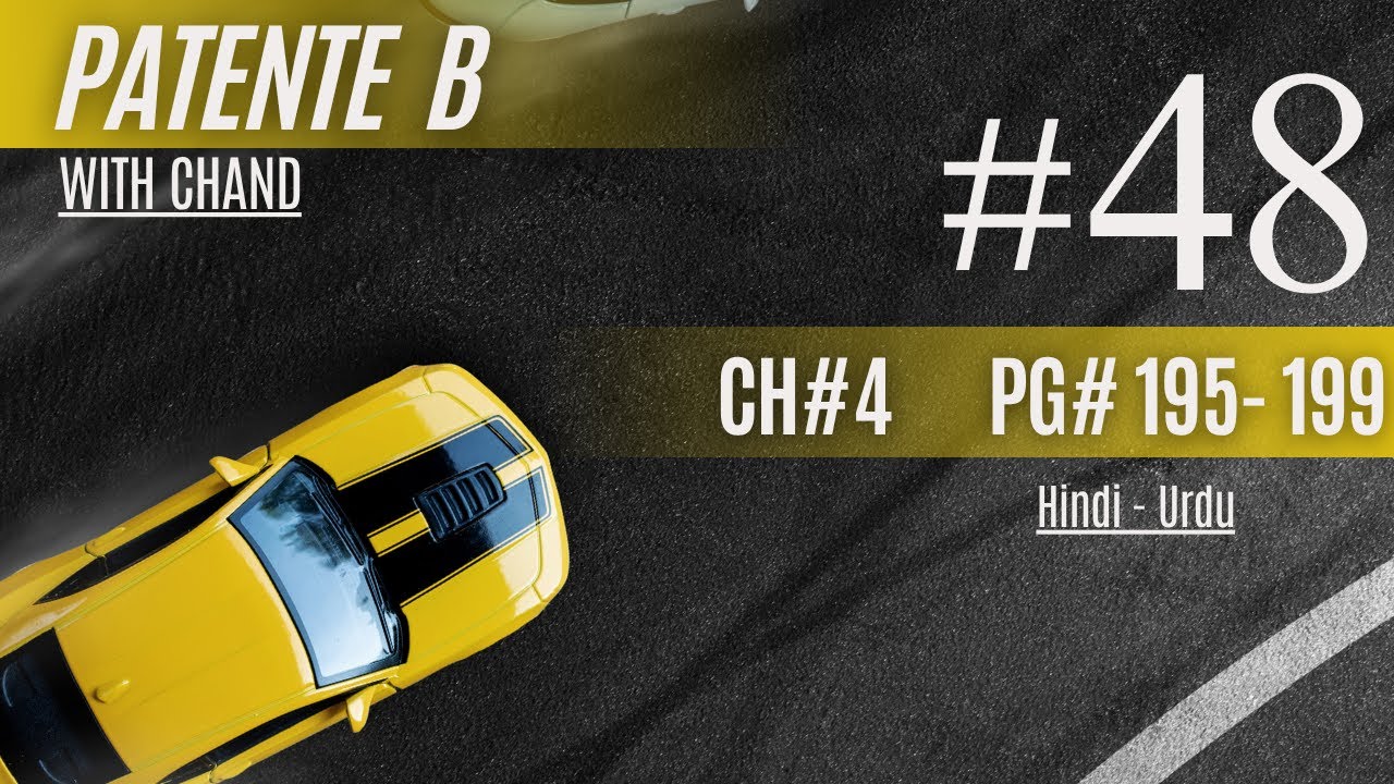 Patente B | Episode 48 | Chapter 4 | Lecture 195 to 199 - YouTube