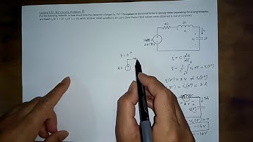 VL 9.11: RLC circuits, Problem 5
