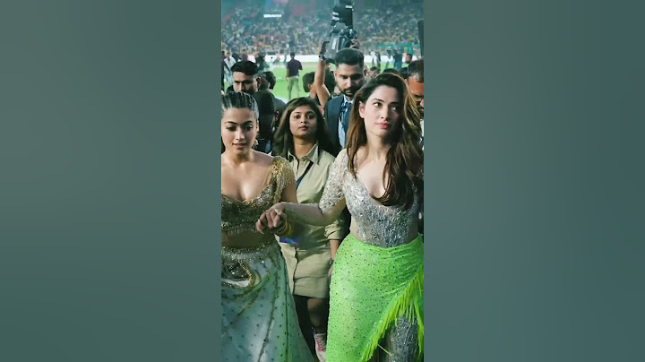 Rashmika Mandanna Tamanna Ipl Opening  Ceromony 2024 || #tamanna #rashmika @TamannaSpeaks #IPL2024