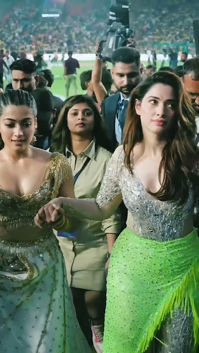 Rashmika Mandanna Tamanna Ipl Opening Ceromony 2024 || #tamanna #rashmika @TamannaSpeaks #IPL2024