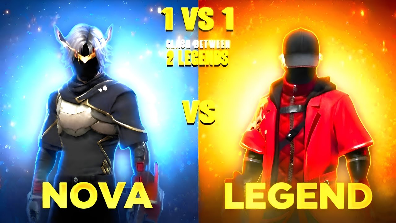 XY Nova vs Legend 😱 Who Is Real King? | Free Fire 1v1 Battle