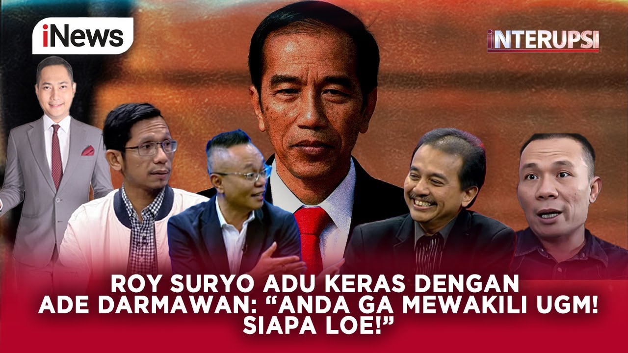 Roy Suryo Adu Keras Dengan Ade Darmawan: 