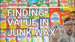 HOW TO FIND VALUE IN JUNK WAX ERA SPORTS CARDS