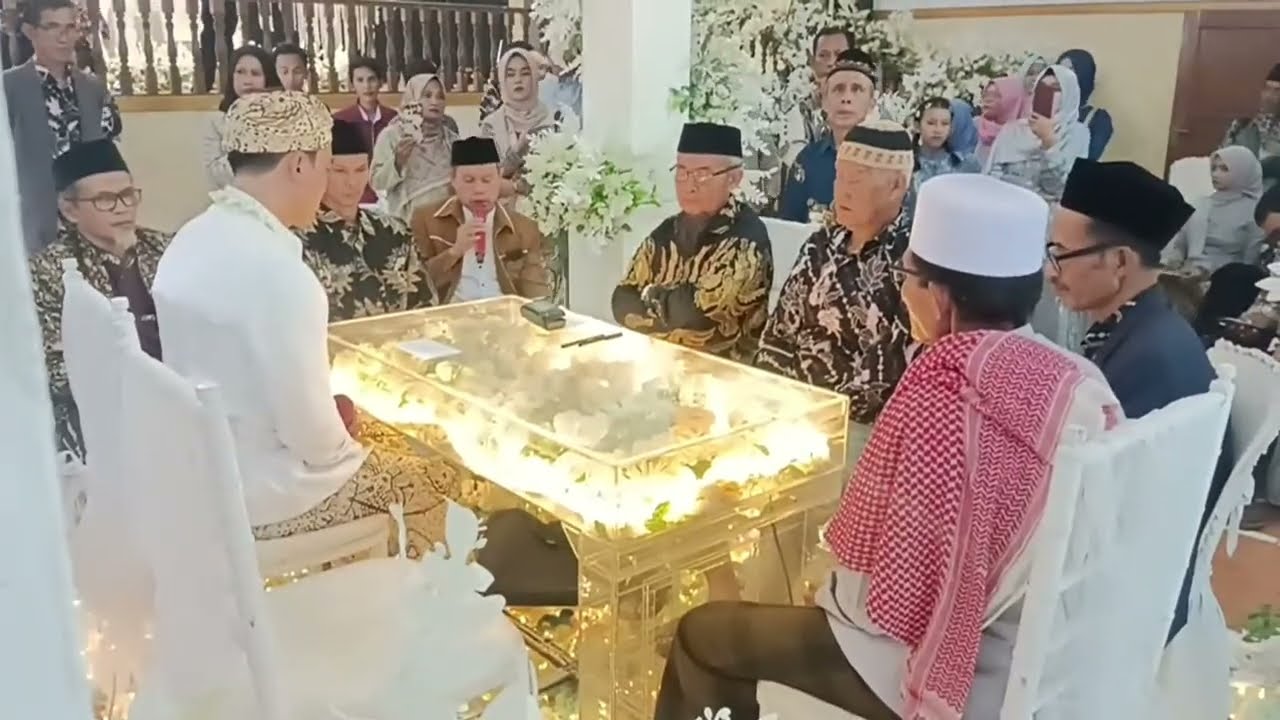 Ijab Qabul Nikah At-Thariq & Linda Yulia