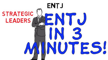ENTJ IN 3 MINUTES - THE 16 PERSONALITY TYPES ANIMATED!