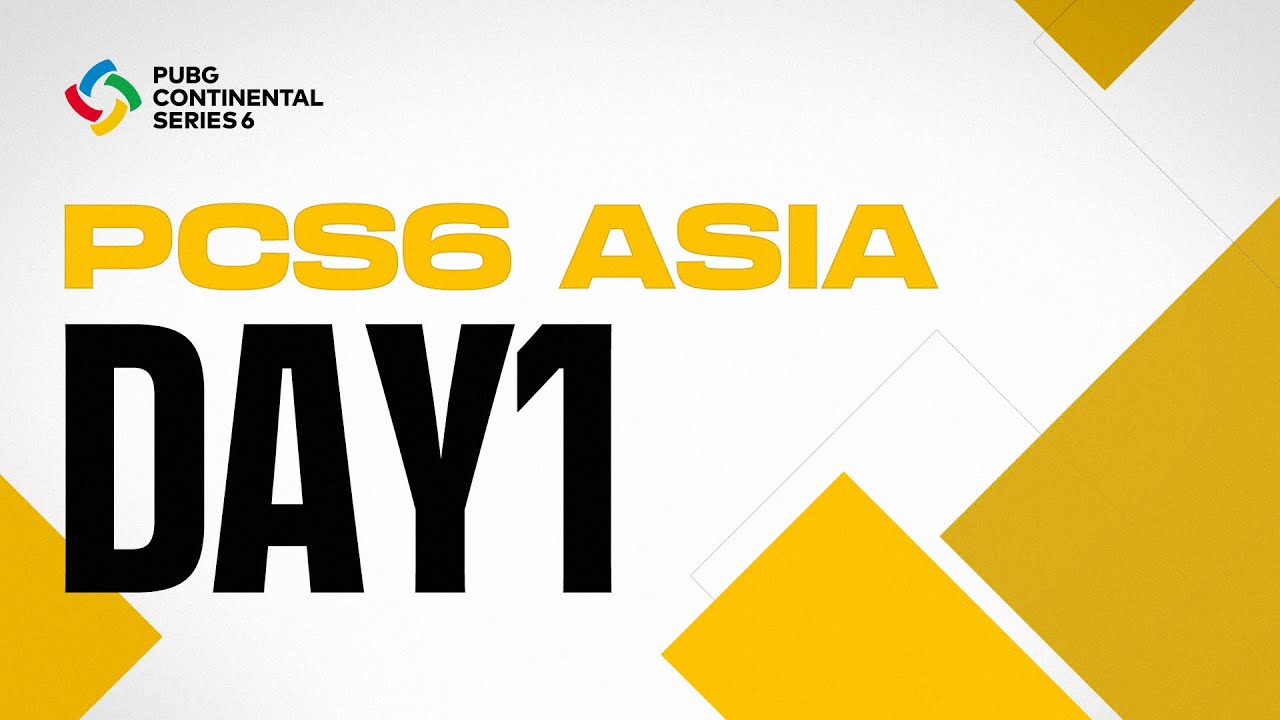 [EN] PCS6 ASIA DAY 1 | PUBG Continental Series 6
