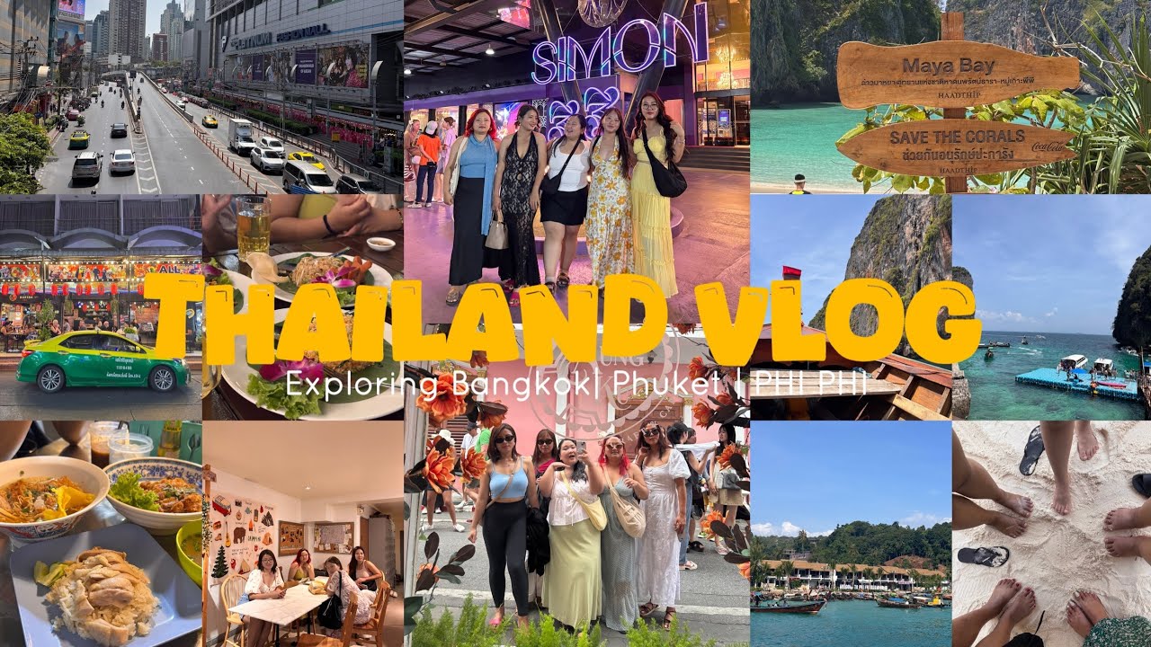 🇹🇭 1st International Escape with My Girlies | Snorkeling trauma 🤣|  Shopping| Cabaret show & more. 