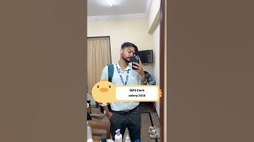 IBPS Clerk Salary 2025 #banker #motivation #bankerslife #ibpsclerk #song