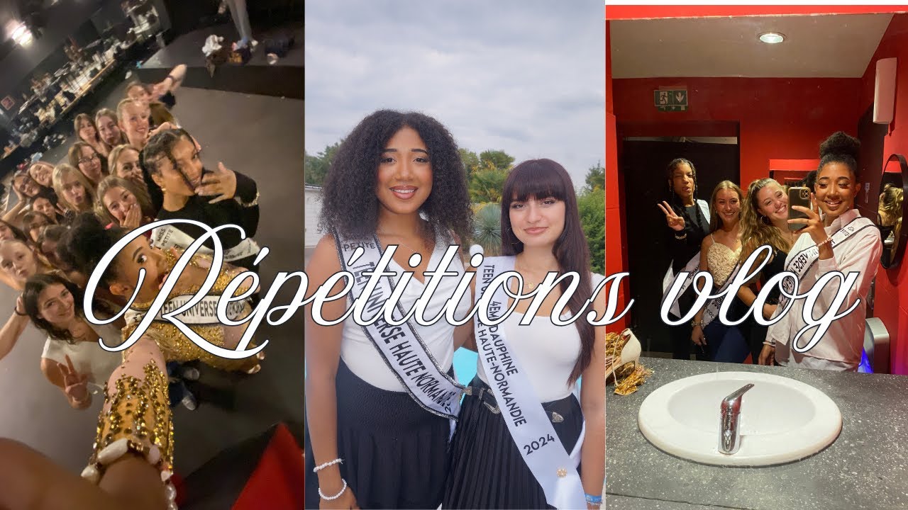 ON PRIVATISE UNE VILLA POUR UNE RÉPÉTITION ???? Vlog miss numéros 3