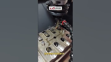 electronic discharge machine (EDM). spark Job work plastic mould in spark work erosion