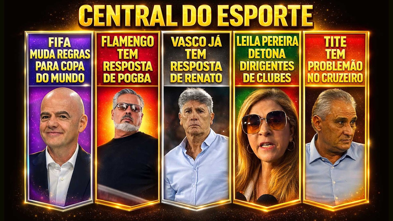 FLAMENGO TEM RESPOSTA DE POGBA | TITE TEM PROBLEMÃO NO CRUZEIRO | LEILA PEREIRA DETONA DIRIGENTES E+