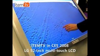LG 52-inch multi-touch LCD