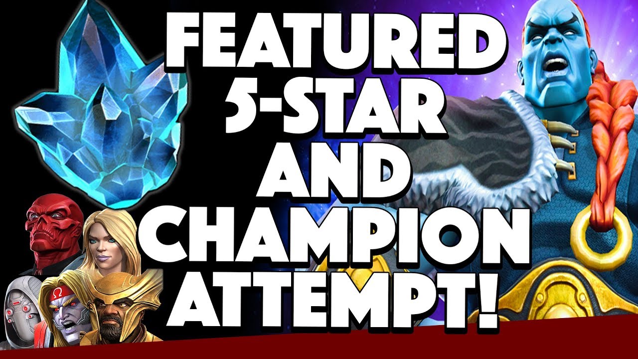 Featured 5 Star Crystal Opening and Attempt at The Champion!
