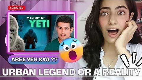 Mystery of Yeti SOLVED! | Were they Real Animals? | Dhruv Rathee Reaction