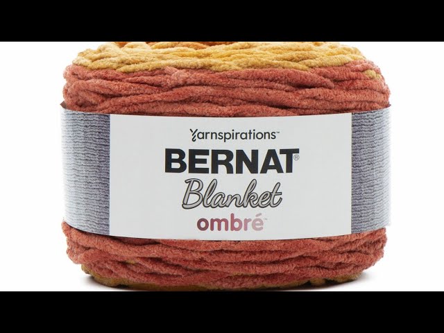 Bernat Blanket Ombre Yarn Review - The Loopy Lamb