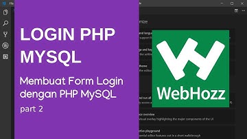 Belajar PHP MySQL : Membuat Login dengan PHP MySQL (part2)