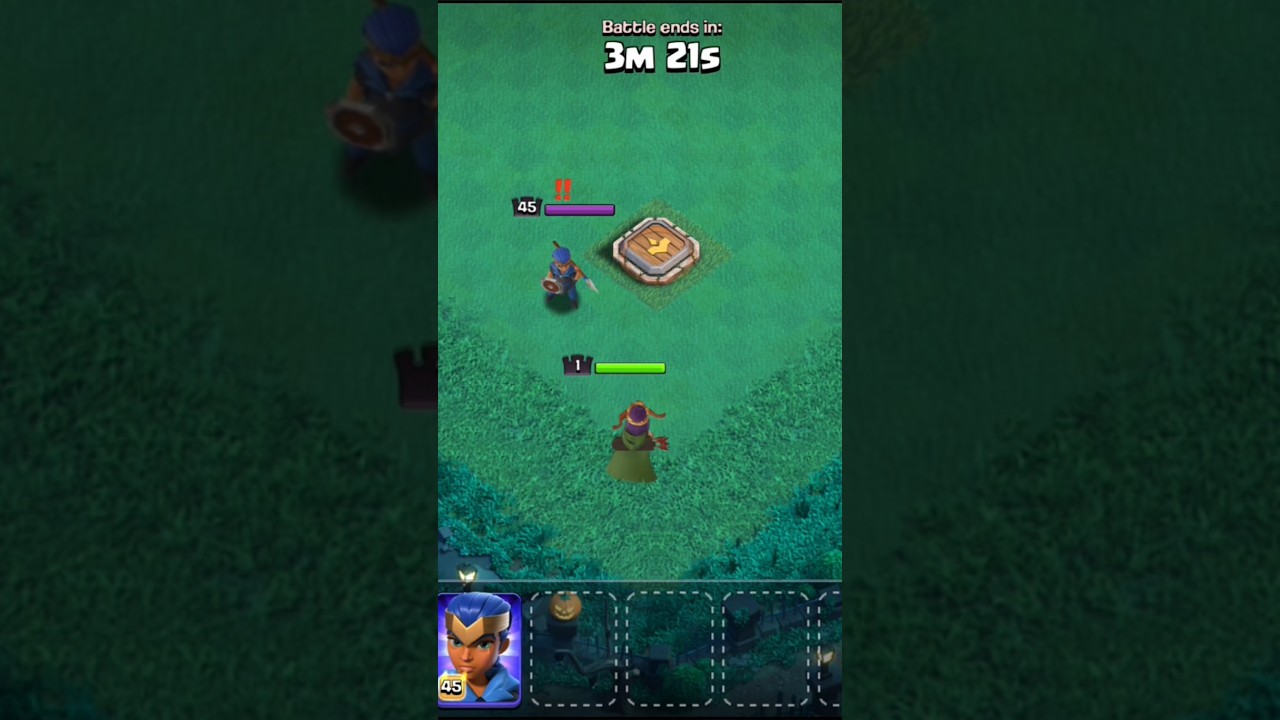 Max Royal Champion VS 1 Level Archer Queen (Clash Of Clan)