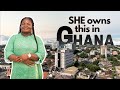 39 old ghanaian woman builds a hotel in the heart of the city  amazing