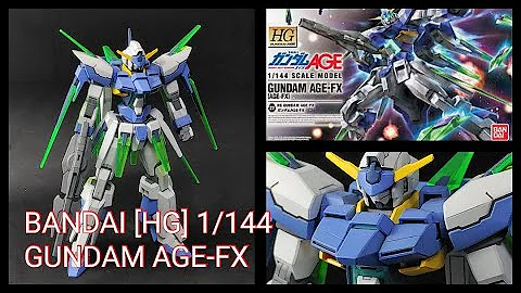 BANDAI 1/144 [HG] GUNDAM AGE-FX ガンダム AGE-FX (HG) (ガンプラ) 건담 에이지-FX 高達 鋼彈 高达