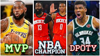 My NBA Playoff and Award Predictions!
