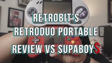 Retro Bit Retro-Duo portable. Stacking up against the SupaboyS