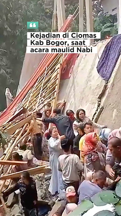 GEDUNG AMBRUK #ciomas #kabbogor #bogor #shorts #ambruk #beritaterkini #beritaviral #sukamakmur #info