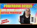 ESSA POWERBANK DA BASEUS É UM MONSTRO! 30.000mAh CARREGA TUDO MESMO! MELHOR DE TUDO BARATA! Geek483