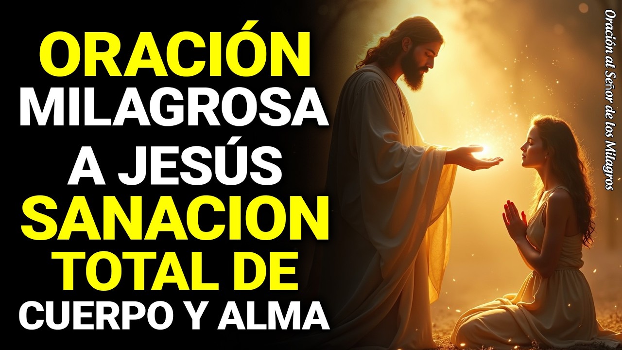 ¡SÓLO 5 MINUTOS! JESUS SANA TU CUERPO, ESTE MENSAJE ES PARA TI