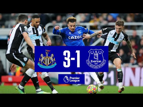 NEWCASTLE 3-1 EVERTON | PREMIER LEAGUE HIGHLIGHTS