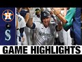 Astros vs mariners game highlights 72621  mlb highlights