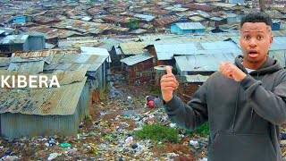 WALKING IN THE BIGGEST SLUM IN AFRICA! KIBERA SLUMS IN KENYA DEEPEST PARTS!! (CRAZY!)