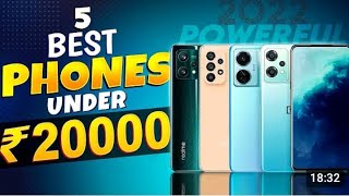 Top 5 All-Rounder Phones Under 18000in 2022 | Best Gaming Smartphone Und...