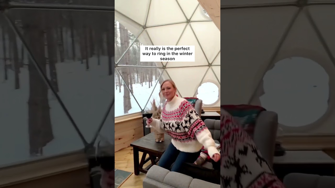 These Glamping Domes are the Perfect Winter Getaway in Ontario! 