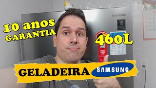 Geladeira Samsung Evolution RT46 Powervolt 460L com 10 anos de garantia