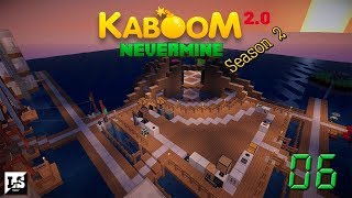 Minecraft Kaboom 2.0 Nevermine S2 - #06 Ферма дерева, и новая переработка