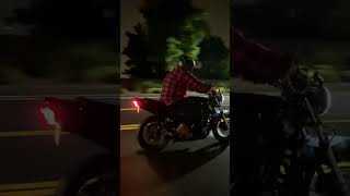GS500 cafe racer with yoshimura exhaust