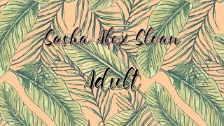 Sasha Alex Sloan/Adult/Lyrics