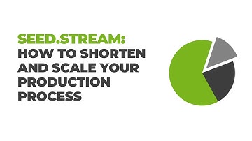 SEED.STREAM / How to shorten and scale your production process