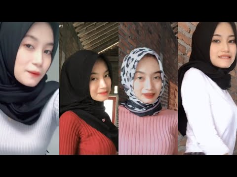 TIKTOK JILBAB CANTIK MENJULURKAN LIDAH PANJANGNYA BIKIN TEGANG SANGAT MENGGODA