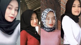 TIKTOK JILBAB CANTIK MENJULURKAN LIDAH PANJANGNYA BIKIN TEGANG SANGAT MENGGODA