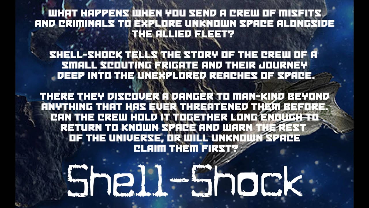 Win a signed paperback copy of Shell-Shock!