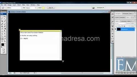 Videos from IT Tutorials in URDU  Note Tool Photoshop CS3 with emadresa com  HQ